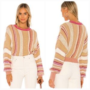 Free People Striped Sweater